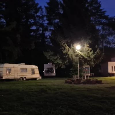 Camping nocą