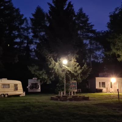 Camping nocą